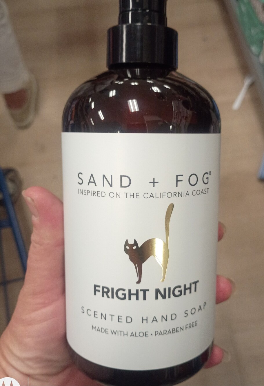 Sand + Fog Fright Night Scented Hand Soap New!
